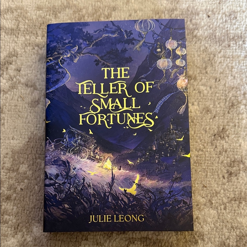 Owlcrate edition of the teller of small fortunes by Julie Leong signed